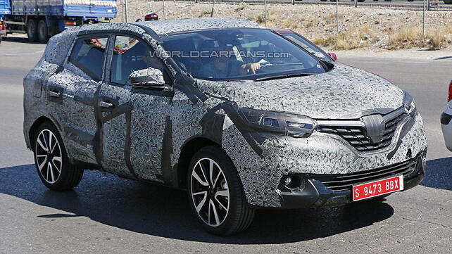 Renault Koleos second generation spotted testing in Europe