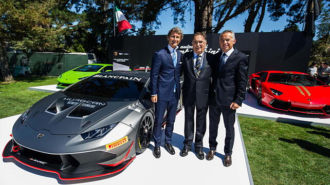 Lamborghini Huracan Super Trofeo makes global debut at the Quail