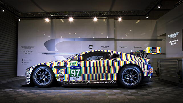 Aston Martin unveils its 24 Hour Le Mans art car