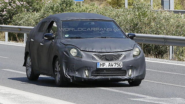 Suzuki mysterious hatchback (YRA) spied again