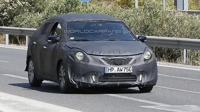 Suzuki mysterious hatchback (YRA) spied again Suzuki mysterious hatchback (YRA) spied again