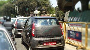 Tata Nano diesel spied testing 