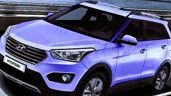 Hyundai ix25 compact crossover images leaked