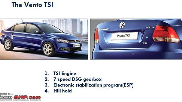 Volkswagen Vento GT TSI details revealed 