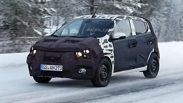 2015 Chevrolet Spark spotted testing 2015 Chevrolet Spark spotted testing