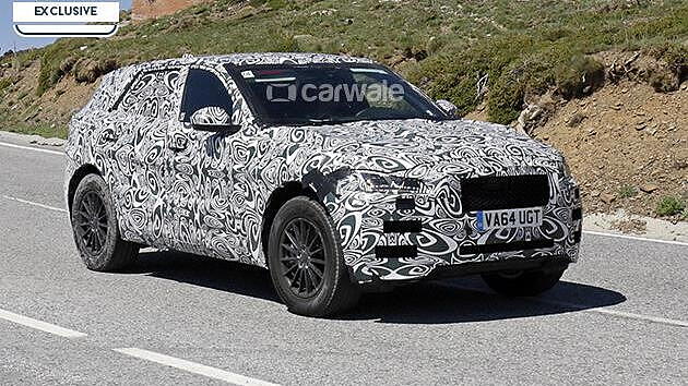 Jaguar F-Pace spotted testing in Europe
