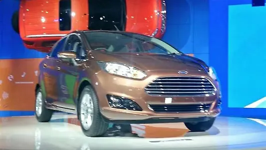 2014 Auto Expo: Ford India unveils the new Fiesta sedan 2014 Auto Expo: Ford India unveils the new Fiesta sedan