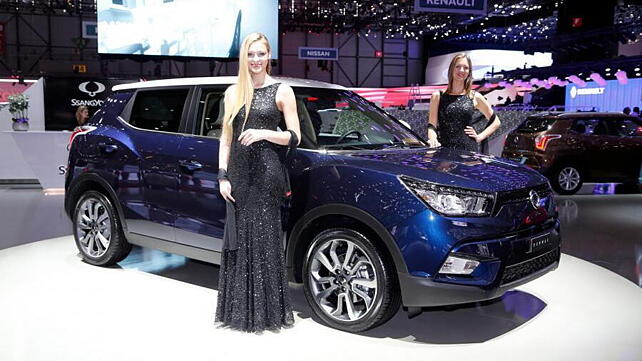 SsangYong Tivoli showcased at the 2015 Geneva Motor Show