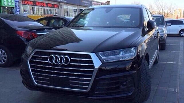 2016 Audi Q7 spotted in China