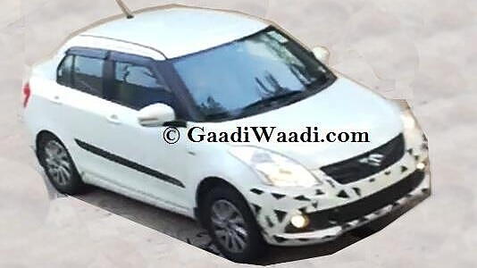 Maruti Suzuki Swift Dzire facelift spotted on test again