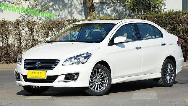 Suzuki Alivio launched in China for 84900 Yuan