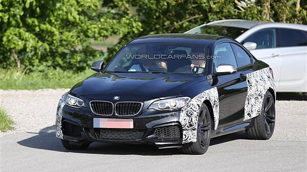 BMW M2 spotted testing