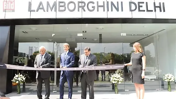 Lamborghini opens new dealership in Delhi Lamborghini opens new dealership in Delhi