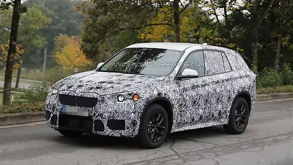 Next generation BMW X1 crossover spied testing Next generation BMW X1 crossover spied testing