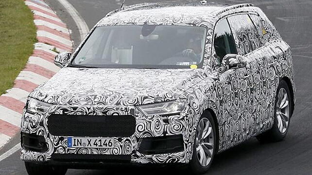 Next-generation Audi Q7 spied; To launch next year