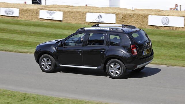 Dacia Duster in action at Goodwood Festival of Speed