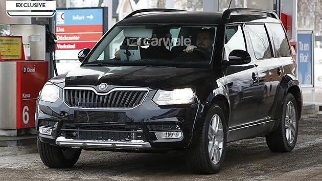 Skoda SUV spotted on test with minimal camouflage