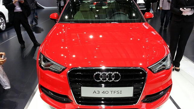 India-bound Audi A3 sedan launched at the Beijing Auto Show