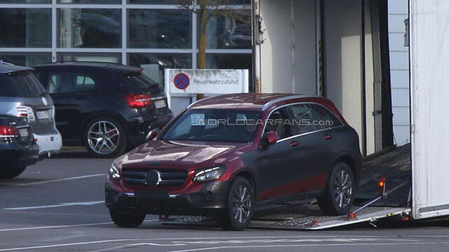 Mercedes-Benz GLC spotted sans camouflage