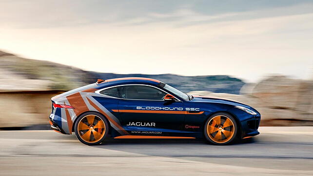 Jaguar to unveil the Bloodhound F-Type R at Coventry MotoFest