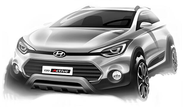 Hyundai India reveals the renderings of the i20 Active, debut in March