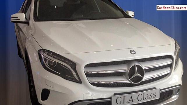 China-made Mercedes-Benz GLA crossover spotted for the  first time