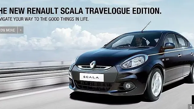 Renault Scala Travelogue Edition relaunched in India Renault Scala Travelogue Edition relaunched in India