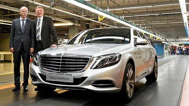 2014 Mercedes-Benz S-Class production commences at the Sindelfingen Plant