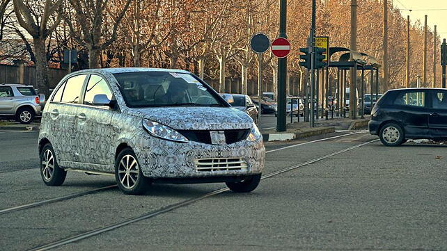 Tata’s Falcon 4 hatchback spotted in Italy