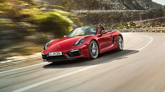 Porsche Boxster and Cayman GTS launched at the Beijing Motor Show