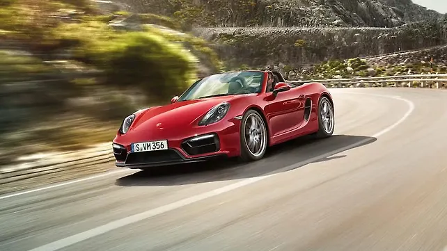 Porsche Boxster and Cayman GTS launched at the Beijing Motor Show Porsche Boxster and Cayman GTS launched at the Beijing Motor Show