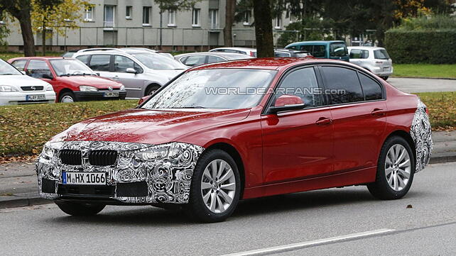 BMW 3 Series facelift spied testing again