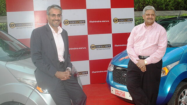 Carzonrent to now offer Mahindra Reva e2o on rent 