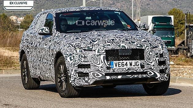 Jaguar F-Pace spied testing