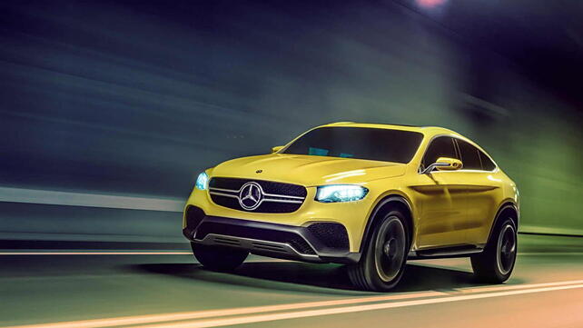 Mercedes Concept GLC Coupe officially revealed