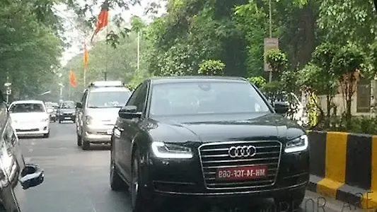 Facelifted Audi A8 spied testing in Mumbai, to launch soon Facelifted Audi A8 spied testing in Mumbai, to launch soon