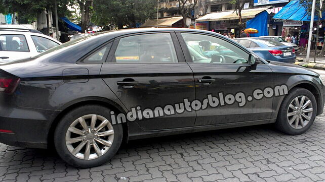 Audi A3 spied testing in India; mid 2014 launch expected