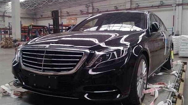 2014 Mercedes-Benz S-Class spied in China