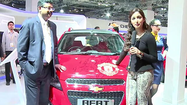 Chevrolet Beat and Sail U-VA Manchester United editions to be launched on July 7