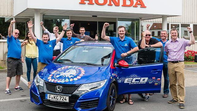 Honda Civic Tourer sets fuel efficiency world record