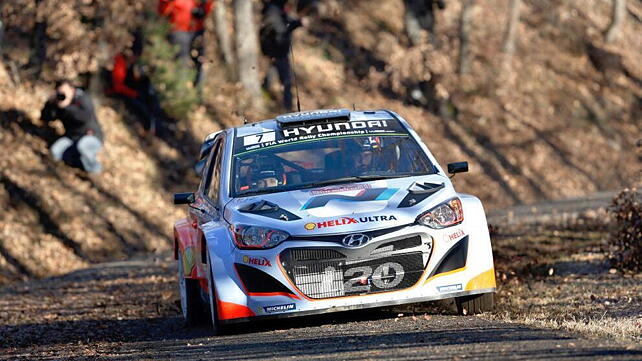 Hyundai kicks off 2015 WRC preparations with Monte Carlo and Sweden tests