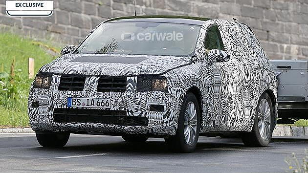 2016 Volkswagen Tiguan spied for the first time