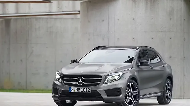 Mercedes-Benz reveal official images of GLA-Class; unveiling at the Frankfurt Motor Show Mercedes-Benz reveal official images of GLA-Class; unveiling at the Frankfurt Motor Show