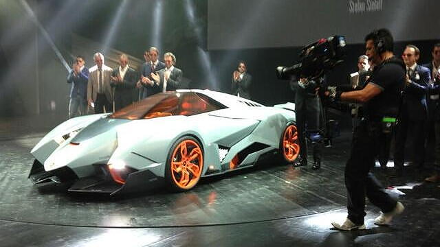 Lamborghini Egoista concept car previewed 