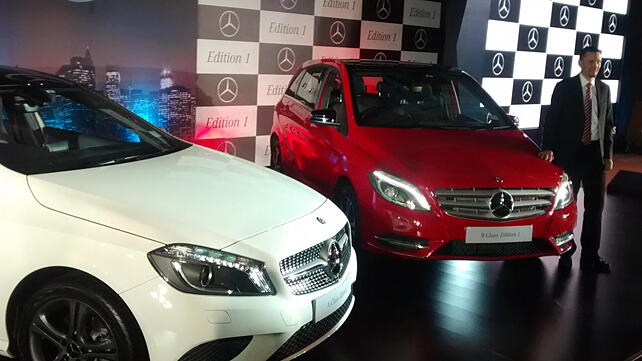 Mercedes-Benz India launches B-Class Edition 1 at Rs 28.75 lakh