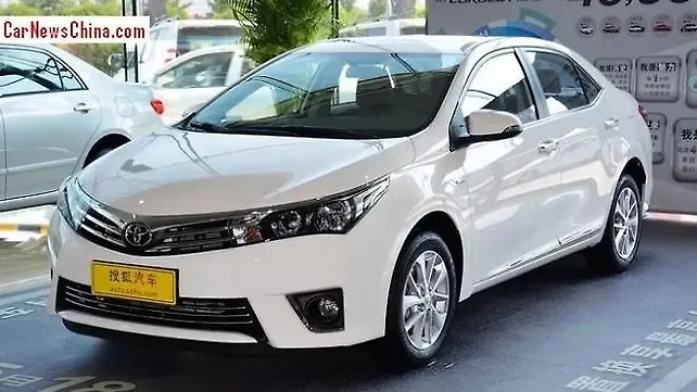Toyota corolla china