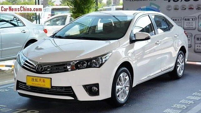 New Toyota Corolla launched in China