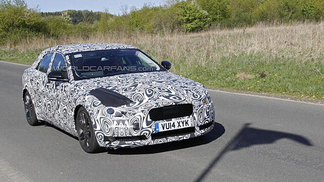 2015 Jaguar XE spotted at the Nurburgring