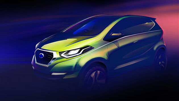  Datsun teases the global concept car for India