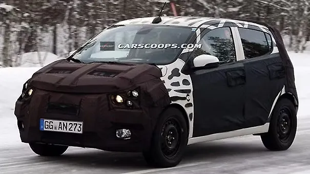New Chevy Spark (Beat) gets conventional door handles New Chevy Spark (Beat) gets conventional door handles
